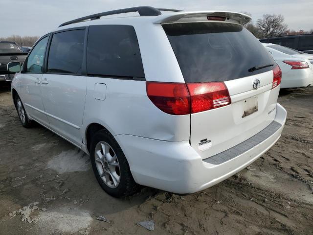 5TDZA22C55S257568 - 2005 TOYOTA SIENNA XLE WHITE photo 2