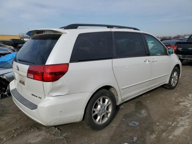 5TDZA22C55S257568 - 2005 TOYOTA SIENNA XLE WHITE photo 3