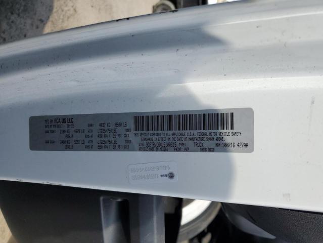 3C6TRVCG4LE100615 - 2020 RAM PROMASTER 2500 HIGH WHITE photo 13