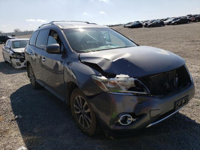 5N1AR2MM3FC642329 - 2015 NISSAN PATHFINDER S 灰色 照片 4