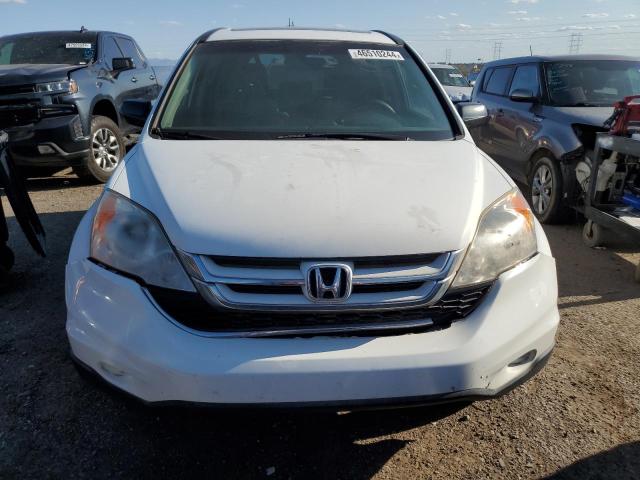 JHLRE3H52AC010817 - 2010 HONDA CR-V EX WHITE photo 5