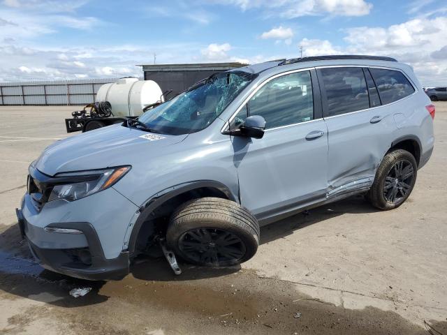 5FNYF6H2XNB100061 - 2022 HONDA PILOT SE GRAY photo 1