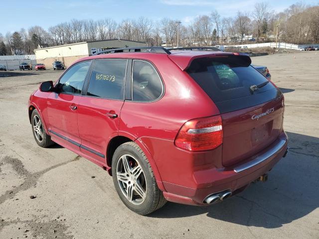 WP1AD29P98LA71744 - 2008 PORSCHE CAYENNE GTS RED photo 2