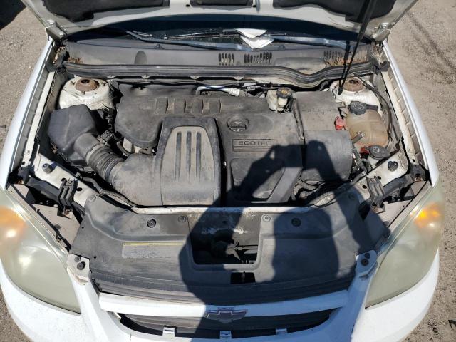 1G1AK55F867625554 - 2006 CHEVROLET COBALT LS WHITE photo 11