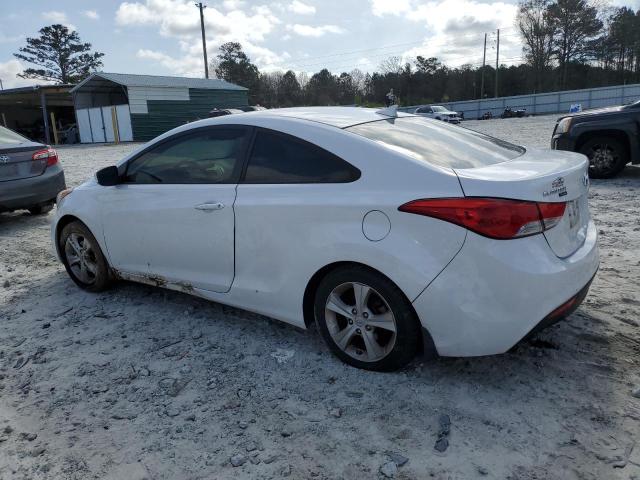 KMHDH6AE1DU014555 - 2013 HYUNDAI ELANTRA CO GS WHITE photo 2