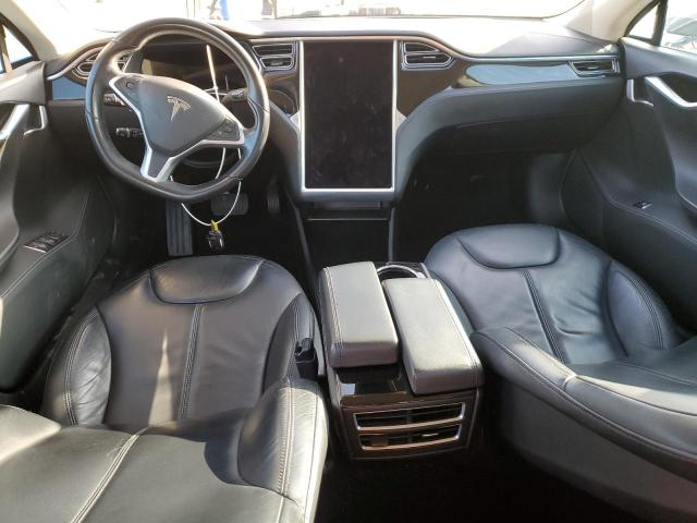 5YJSA1H14EFP63933 - 2014 TESLA MODEL S GRAY photo 8
