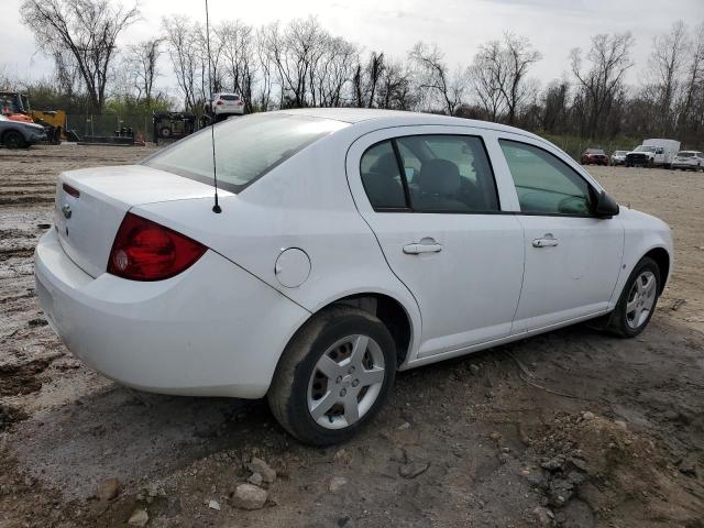 1G1AK55F377282766 - 2007 CHEVROLET COBALT LS WHITE photo 3