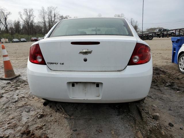 1G1AK55F377282766 - 2007 CHEVROLET COBALT LS WHITE photo 6