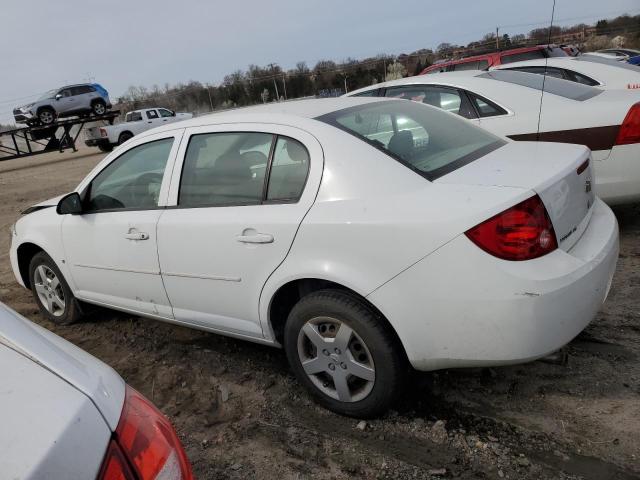 1G1AK55F387278198 - 2008 CHEVROLET COBALT LS WHITE photo 2