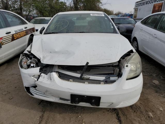 1G1AK55F387278198 - 2008 CHEVROLET COBALT LS WHITE photo 5