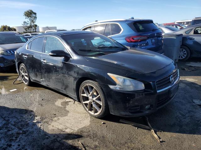 1N4AA5APXDC815827 - 2013 NISSAN MAXIMA S BLACK photo 4