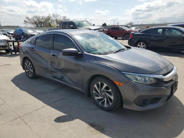 19XFC2F85HE210073 - 2017 HONDA CIVIC EX GRAY photo 4