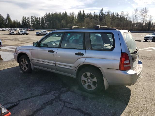 JF1SG65654G740876 - 2004 SUBARU FORESTER 2.5XS Argent photo 2