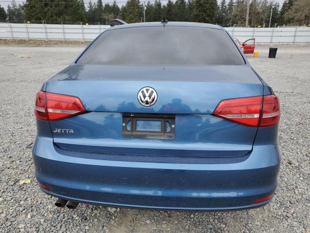 3VW2K7AJ7FM354975 - 2015 VOLKSWAGEN JETTA BASE 蓝色 照片 6