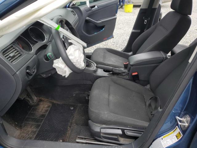 3VW2K7AJ7FM354975 - 2015 VOLKSWAGEN JETTA BASE 蓝色 照片 7