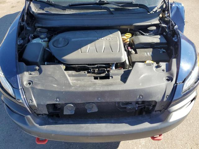 1C4PJMBS9FW786288 - 2015 JEEP CHEROKEE TRAILHAWK BLUE photo 11