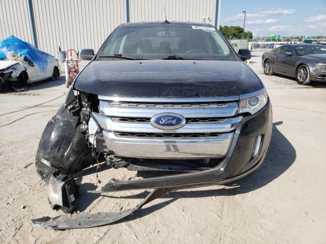 2FMDK3JC7CBA27734 - 2012 FORD EDGE SEL BLACK photo 5