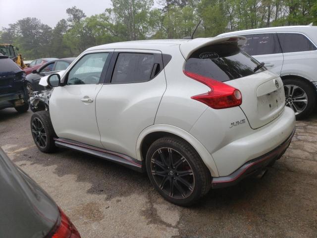 JN8DF5MVXET150842 - 2014 NISSAN JUKE NISMO RS WHITE photo 2