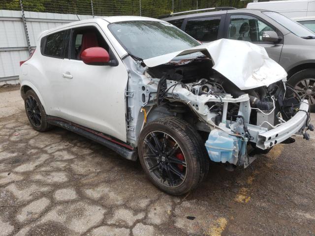 JN8DF5MVXET150842 - 2014 NISSAN JUKE NISMO RS WHITE photo 4