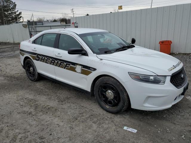 1FAHP2MK5HG130676 - 2017 FORD TAURUS POLICE INTERCEPTOR WHITE photo 4