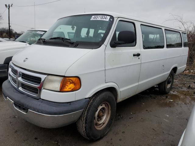 2B5WB35Z8XK538704 - 1999 DODGE RAM WAGON B3500 WHITE photo 1