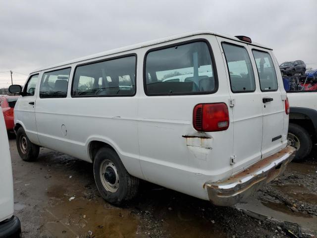 2B5WB35Z8XK538704 - 1999 DODGE RAM WAGON B3500 WHITE photo 2