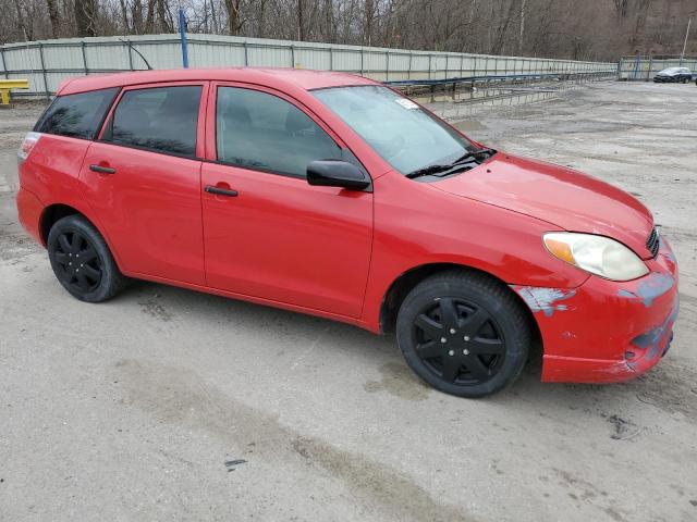 2T1KR32E95C473255 - 2005 TOYOTA COROLLA MA XR RED photo 4