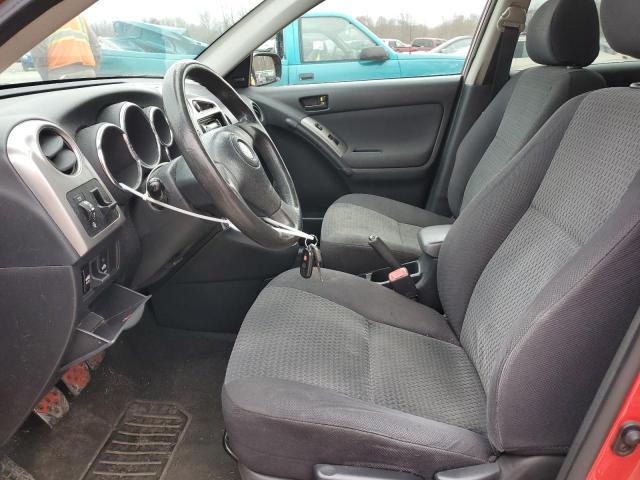 2T1KR32E95C473255 - 2005 TOYOTA COROLLA MA XR RED photo 7