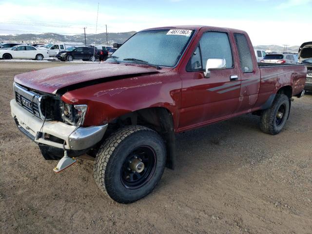 JT4VN13G0M5057880 - 1991 TOYOTA PICKUP 1/2 TON EXTRA LONG WHEELBASE SR5 BURGUNDY photo 1