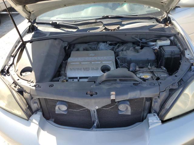 2T2GA31U74C015097 - 2004 LEXUS RX 330 SILVER photo 12