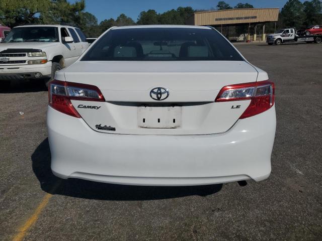 4T1BF1FK1CU516253 - 2012 TOYOTA CAMRY BASE WHITE photo 6