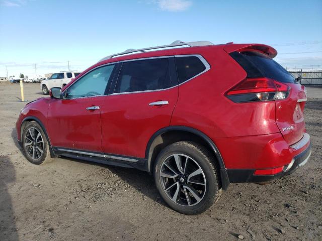 JN8AT2MV7HW250782 - 2017 NISSAN ROGUE S RED photo 2