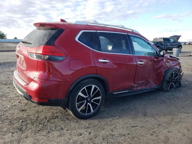 JN8AT2MV7HW250782 - 2017 NISSAN ROGUE S RED photo 3