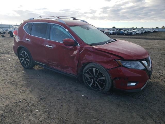 JN8AT2MV7HW250782 - 2017 NISSAN ROGUE S RED photo 4