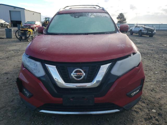 JN8AT2MV7HW250782 - 2017 NISSAN ROGUE S RED photo 5