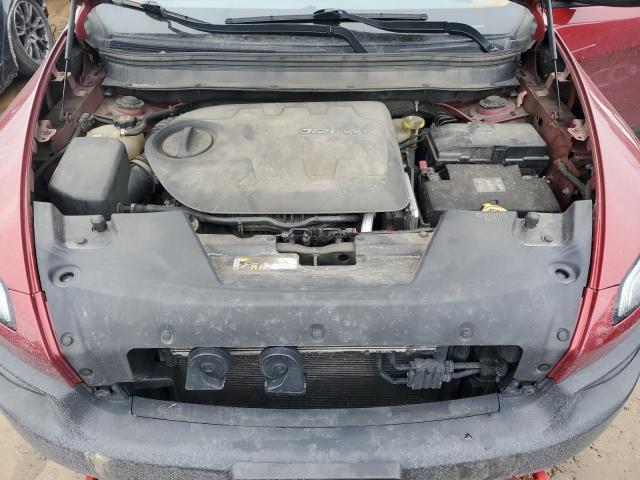 1C4PJMBS5EW299989 - 2014 JEEP CHEROKEE TRAILHAWK RED photo 11