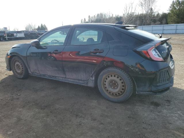 SHHFK7H99KU304737 - 2019 HONDA CIVIC SPORT TOURING BLACK photo 2