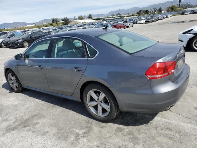 1VWBP7A30CC053206 - 2012 VOLKSWAGEN PASSAT SE GRAY photo 2