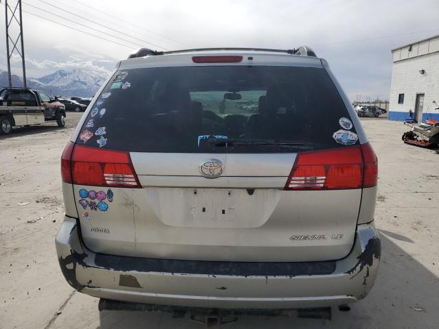 5TDZA23C35S385256 - 2005 TOYOTA SIENNA CE SILVER photo 6