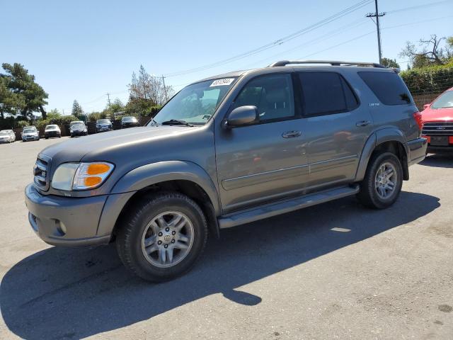 5TDBT48A14S206516 - 2004 TOYOTA SEQUOIA LIMITED GRAY photo 1