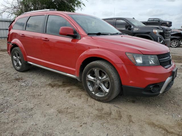 3C4PDCGG7FT686587 - 2015 DODGE JOURNEY CROSSROAD RED photo 4