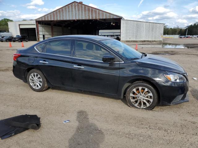 3N1AB7AP1KY272118 - 2019 NISSAN SENTRA S BLACK photo 4