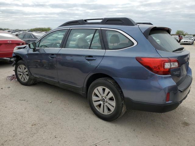 4S4BSAAC9H3248223 - 2017 SUBARU OUTBACK 2.5I BLUE photo 2