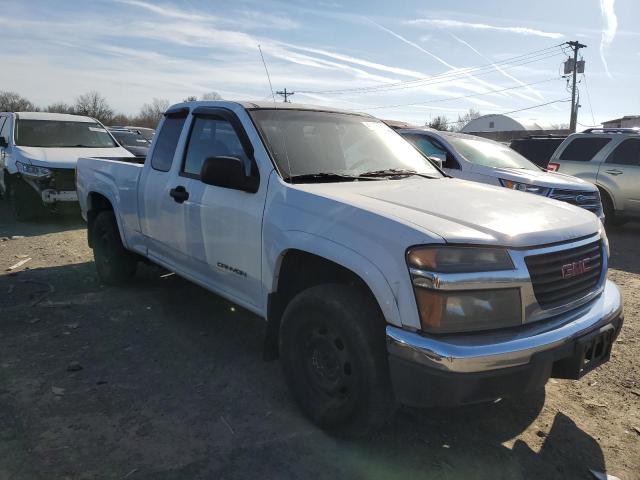 1GTDT196258128626 - 2005 GMC CANYON WHITE photo 4