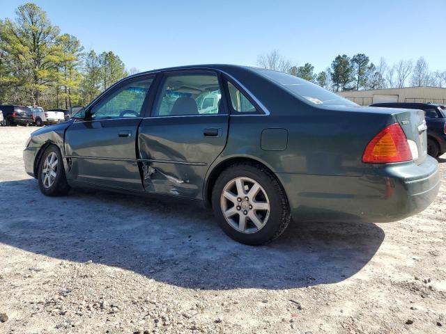 4T1BF28B8YU073951 - 2000 TOYOTA AVALON XL GREEN photo 2