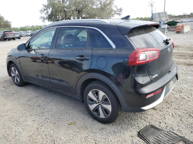 KNDCB3LCXH5039563 - 2017 KIA NIRO FE BLACK photo 2