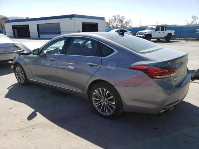 KMHGN4JE6FU053946 - 2015 HYUNDAI GENESIS 3.8L GRAY photo 2