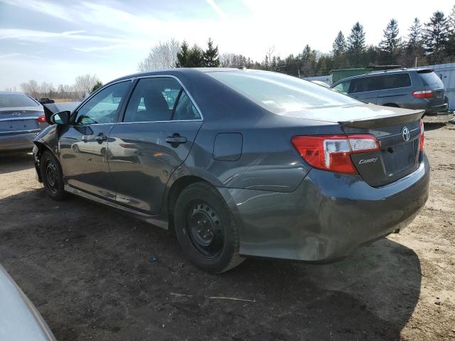 4T1BF1FK7CU064437 - 2012 TOYOTA CAMRY BASE GRAY photo 2