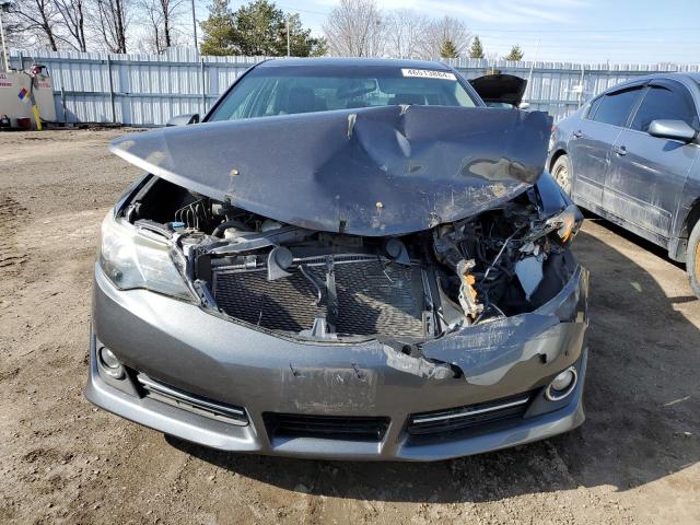 4T1BF1FK7CU064437 - 2012 TOYOTA CAMRY BASE GRAY photo 5