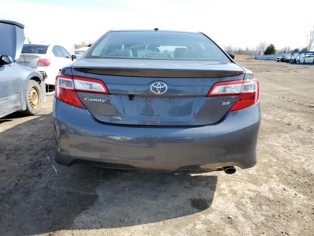 4T1BF1FK7CU064437 - 2012 TOYOTA CAMRY BASE GRAY photo 6